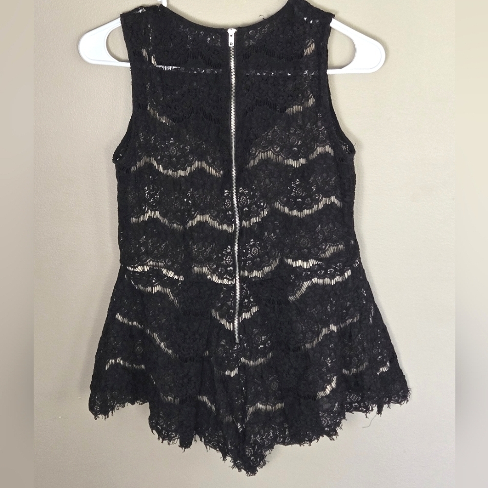 Revolve Where Are You From Wayf Lace Overlay Roma… - image 4